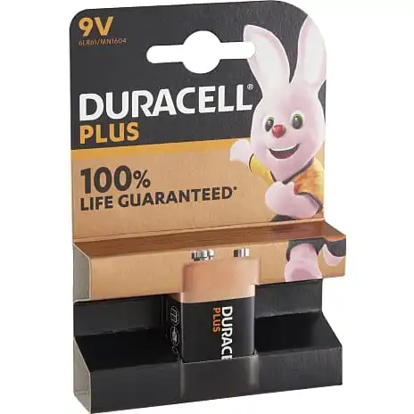 Duracell Plus Power 9V Batteri 5 Duracell Plus Power 9V Batteri - Billede 3