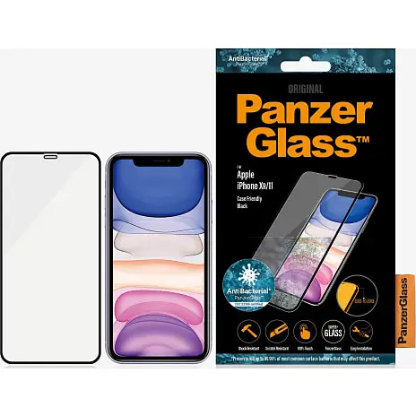 PanzerGlass Apple IPhone XR/11 Case Friendly - Black 5 PanzerGlass Apple IPhone XR/11 Case Friendly - Black - Billede 3