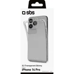 SBS Iphone 14 Pro Max Cover - Transparant -Husholdning butik 4a9fb64b21e1dfc72d557cd9481181a2