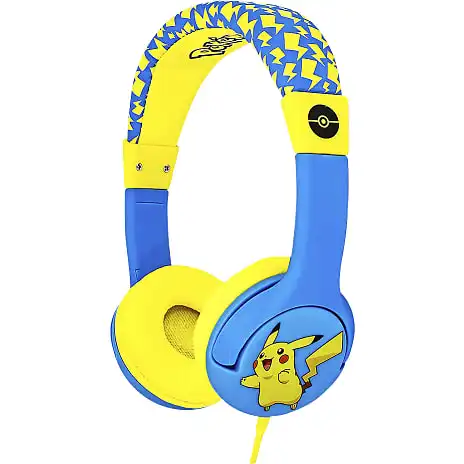 Pokemon Pikachu Hovedtelefon On-Ear 3 Pokemon Pikachu Hovedtelefon On-Ear