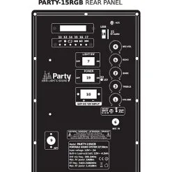 Party Light & Sound Ibiza RGB15PLS Festival-højttaler 19 Party Light & Sound Ibiza RGB15PLS Festival-højttaler -Husholdning butik 507555c4 e16d 42df b0f7 5786440aa87e