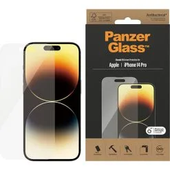 PanzerGlass Skærmbeskyttelse IPhone 14 Pro -Husholdning butik 53fbbfb042e9ec32b26da81e708fa470