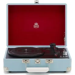 GPO Retro GPO ATTACHÉ Pladespiller - Blå 13 GPO Retro GPO ATTACHÉ Pladespiller - Blå -Husholdning butik 5402b2ca63e913b6eedfb4d669404e37