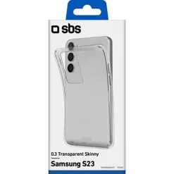 SBS Samsung Galaxy S23 Cover - Transparent -Husholdning butik 543b3e8bcec62a01d75d8047564930ad