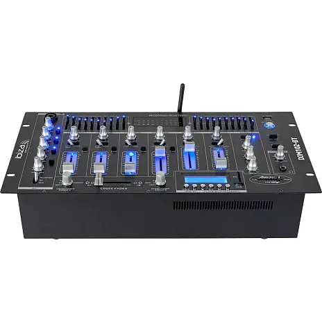 IBIZA 6-kanals Mixer / 12 Indgange M. USB Og Bluetooth 9 IBIZA 6-kanals Mixer / 12 Indgange M. USB Og Bluetooth - Billede 7