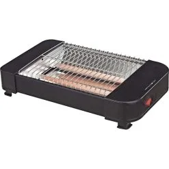 Køkkenchef Flad Brødrister 300W - Sort