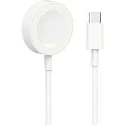 Sinox Trådløst Ladekabel Til Apple Watch 1 Meter - Hvid