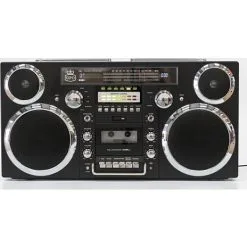 GPO Retro GPO BROOKLYN Ghettoblaster Sort -Husholdning butik 57d1a7db7f3d5967b8c23fae61c67da8