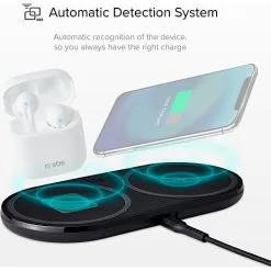 SBS Dobbelt Trådløs 10W+10W Qi Opladerplade 8 SBS Dobbelt Trådløs 10W+10W Qi Opladerplade -Husholdning butik 5a59f2e5 0d6d 4ce6 aeee f2509200649d