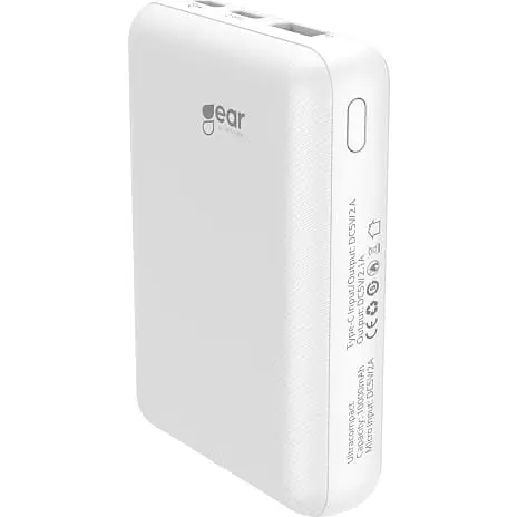 GEAR Powerbank 10.000mAh LiPolymer Ultracompact 4 GEAR Powerbank 10.000mAh LiPolymer Ultracompact - Billede 2