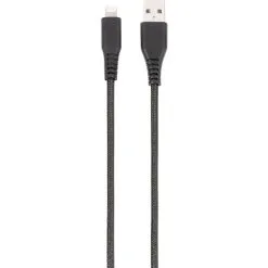 <BR>Vivanco Longlife Lightning Kabel 2,5 Meter - Sort