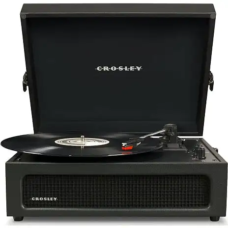 Crosley Voyager Turntable Two-way Bluetooth - Black 3 Crosley Voyager Turntable Two-way Bluetooth - Black