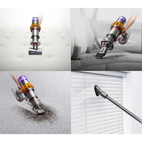 Dyson V15 Detect Absolute Ledningsfri Støvsuger - Grå/lilla 4 Dyson V15 Detect Absolute Ledningsfri Støvsuger - Grå/lilla - Billede 2