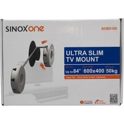 SINOX One SOB5105 Fast Vægbeslag Til 19"-84" TV, -Husholdning butik 5f331f22 b087 4c28 bc18 83b148daccb0