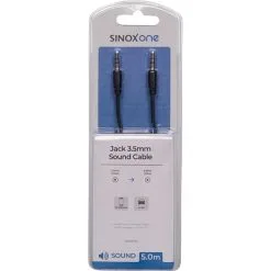 Sinox One Audiokabel - 5 Meter -Husholdning butik 60304594 1d1c 410d 9bab 79f28906ab77