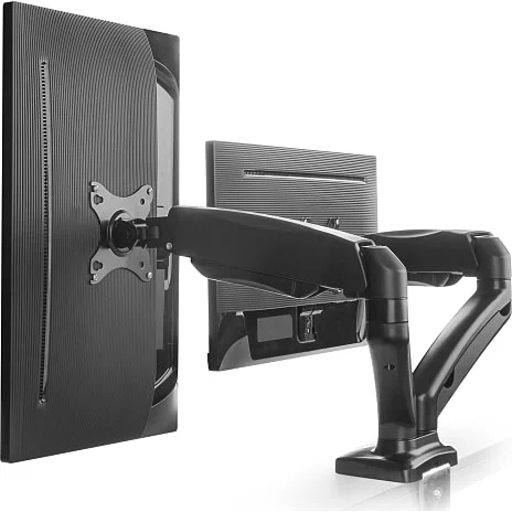 Sinox Office Dobbelt Skærm Skrivebordsbeslag Med Gasspring 4 Sinox Office Dobbelt Skærm Skrivebordsbeslag Med Gasspring - Billede 2