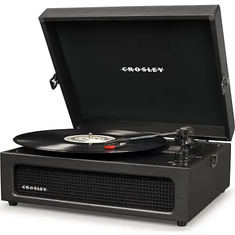 Crosley Voyager Turntable Two-way Bluetooth - Black 4 Crosley Voyager Turntable Two-way Bluetooth - Black - Billede 2