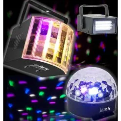 Party Light & Sound Partylys Pakke 1 -Husholdning butik 618ad92bff140960cac5703774a8f296