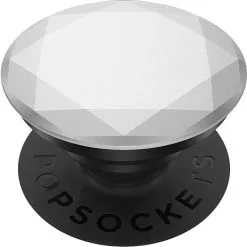 Smartphone PopSockets Med Standerfunktion - Metal Diamond Silver -Husholdning butik 6238fef5 04b3 4164 b7e9 7c12e487b508