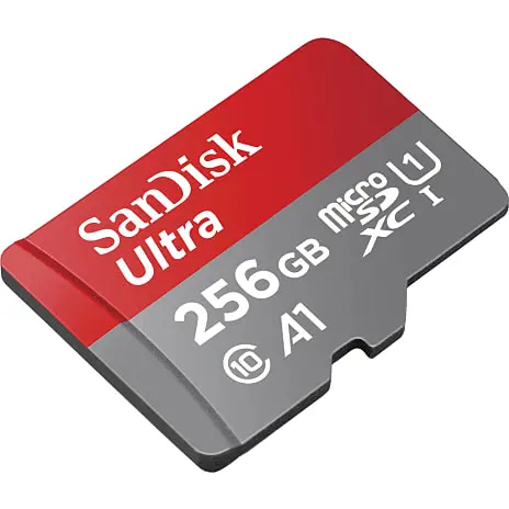 SanDisk MicroSDXC Hukommelseskort - 256GB 4 SanDisk MicroSDXC Hukommelseskort - 256GB - Billede 2