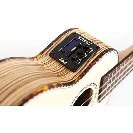 Reno RU210E Sopran Ukulele Med Pickup Og Tuner - Natur 9 Reno RU210E Sopran Ukulele Med Pickup Og Tuner - Natur - Billede 7