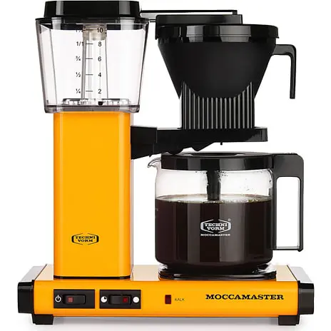 Moccamaster Automatic S Kaffemaskine Yellow Pepper 3 Moccamaster Automatic S Kaffemaskine Yellow Pepper
