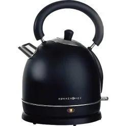 Køkkenchef Dome Kedel 1,7 Liter - Mat Sort