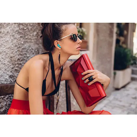 Happy Plugs Joy Trådløse In-ear Høretelefoner - Turkis 6 Happy Plugs Joy Trådløse In-ear Høretelefoner - Turkis - Billede 4