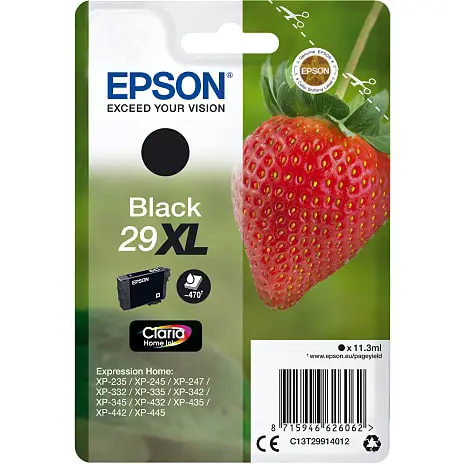 Epson® Epson 29 Blæk XL- Sort 3 Epson® Epson 29 Blæk XL- Sort