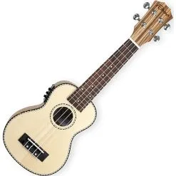 Reno RU210E Sopran Ukulele Med Pickup Og Tuner - Natur