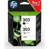 HP INK 303 Combo 2-pak - Black/Tri-Color -Husholdning butik 6c0f85fac135b76bcded323be0669524