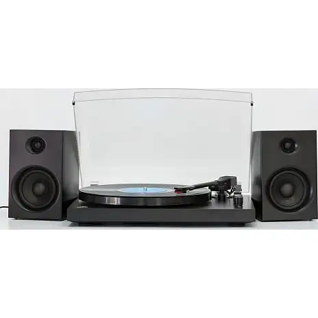 GPO Retro GPO Piccadilly Pladespiller Og Højttaler Sæt Sort 3 GPO Retro GPO Piccadilly Pladespiller Og Højttaler Sæt Sort