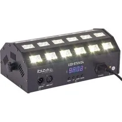 Ibiza LED Bar UV+hvid 24 X 3 Watt -Husholdning butik 6e57d918 ea10 420b a9ad eef5e682868c