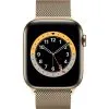 Apple Watch S6 GPS+Cellular 44mm Gold Stainless Steel - Gold Milanese Loop