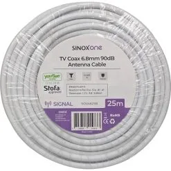 Sinox One Bulk Antenne Kabel - 20 Meter -Husholdning butik 6f7f2b29 726f 4980 b57b 8523833884ab