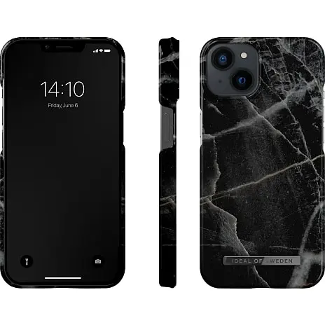 Ideal Of Sweden IDEAL Case IPhone 13 - Black Thunder Marble 7 Ideal Of Sweden IDEAL Case IPhone 13 - Black Thunder Marble - Billede 5