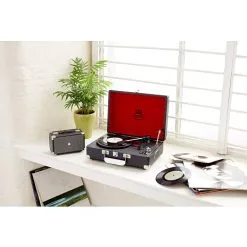 GPO Retro GPO ATTACHE Pladespiller - Sort -Husholdning butik 7191ae24d0a81d363133e27029d162a2