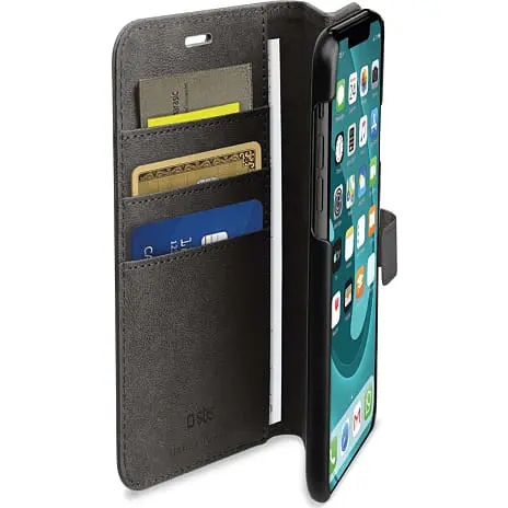 SBS IPhone 11 Book Wallet Cover - Sort 4 SBS IPhone 11 Book Wallet Cover - Sort - Billede 2