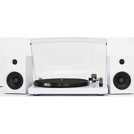 GPO Retro GPO Piccadilly Pladespiller Og Højttaler Sæt Hvid 3 GPO Retro GPO Piccadilly Pladespiller Og Højttaler Sæt Hvid