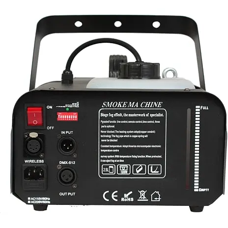 Ibiza Røgmaskine 1500 Watt + DMX 7 Ibiza Røgmaskine 1500 Watt + DMX - Billede 5