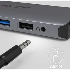 Acer 12-i-1 USB-C Mini Dock -Husholdning butik 74c3d5aec033c0ae63e6e6c53a8dfda4