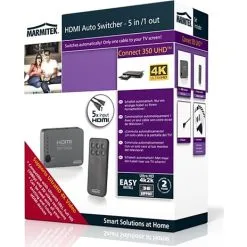 Marmitek 8248 Connect 350 UHD HDMI Omskifter 5 Til 1 -Husholdning butik 75750eed 2ceb 4774 a268 a3b4f68a0793