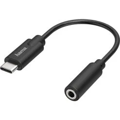 Hama audioadapter USB-C 3,5 Mm Jack Stereo