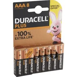 Duracell Batterier Plus Power AAA - 8 Stk. -Husholdning butik 769fb260 27d0 44b0 ba37 22d333fda093