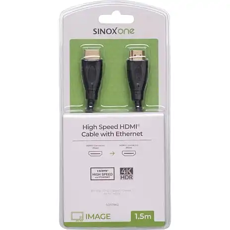 Sinox One HDMI-kabel - 1.5 Meter 4 Sinox One HDMI-kabel - 1.5 Meter - Billede 2