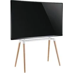 Nedis Tv-gulvstativ Hvid/Bøg 60-75" -Husholdning butik 793bff16 b92b 4873 b78b 352a54b5863d