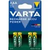 Varta Recharge Accu 4-pak AAA 800mAh Genopladelige Batterier
