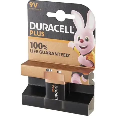 Duracell Plus Power 9V Batteri 4 Duracell Plus Power 9V Batteri - Billede 2