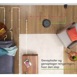 IRobot Roomba Robotstøvsuger I3154 - Grå/sort -Husholdning butik 8027eb10 7624 47e8 83ed 44e0def3e29f