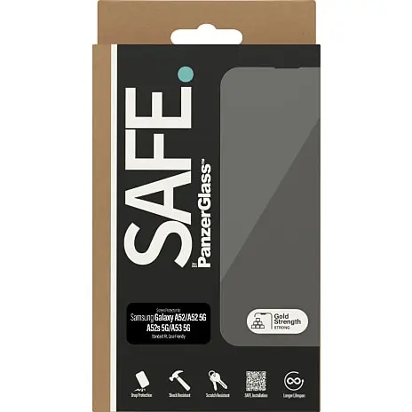 SAFE. By PanzerGlass Skærmbeskyttelse Samsung Galaxy A52/A52 5G/A52s 5G/A53 5G 5 SAFE. By PanzerGlass Skærmbeskyttelse Samsung Galaxy A52/A52 5G/A52s 5G/A53 5G - Billede 3